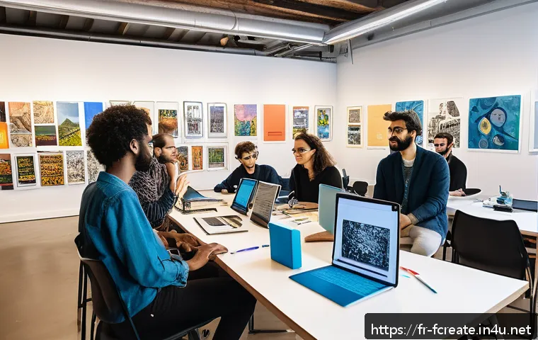 Comment l’Intelligence Artificielle Révolutionne la Création Artistique : Exploration des Nouvelles Frontières de l’Interaction Humaine et Machine 4 AI와 창작에서의 상호작용 관련 이미지 2